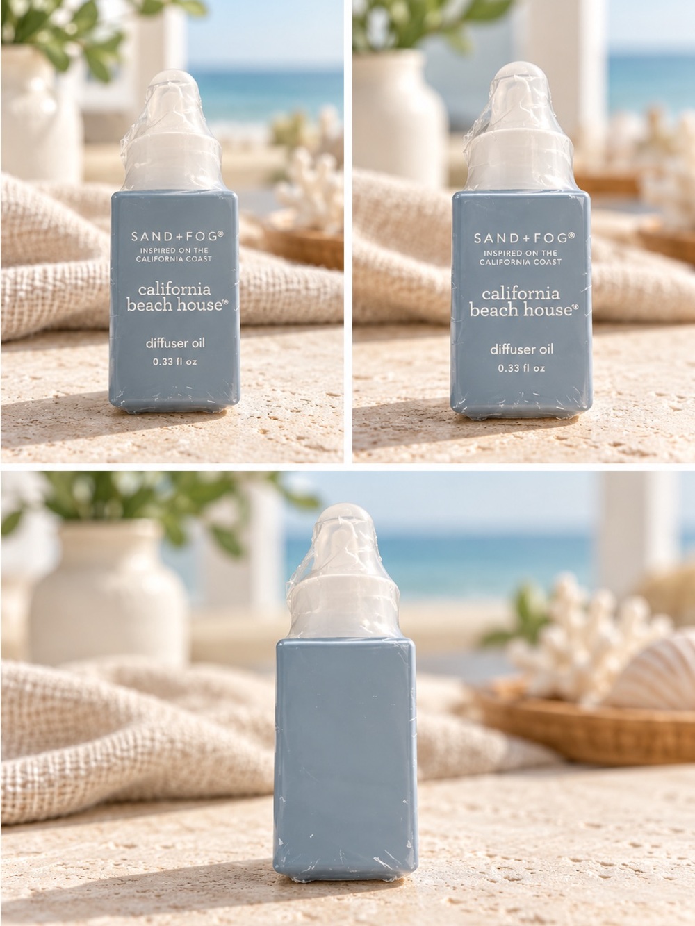 SAND+FOG California Beach House Blue Diffuser Oil